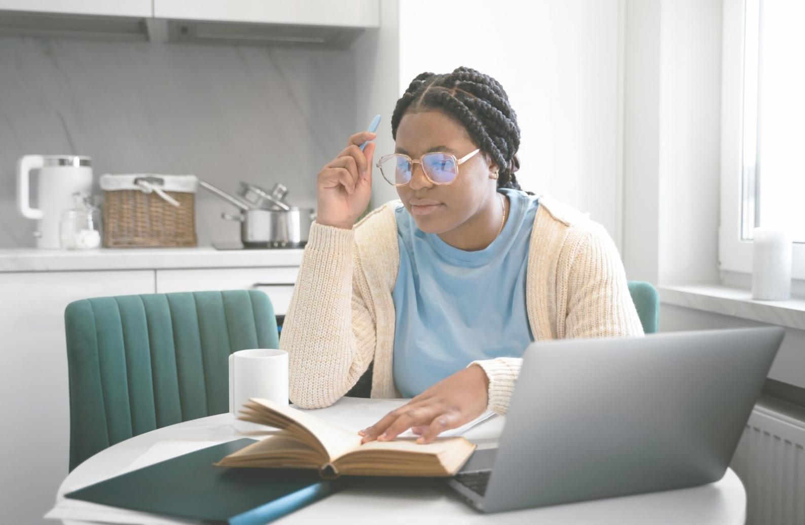 Modern financial workspace with organized documents and planning materials